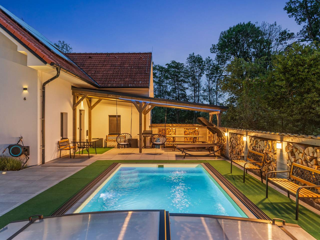 Luxury Retreat Resort in Počátky, Region Hochland