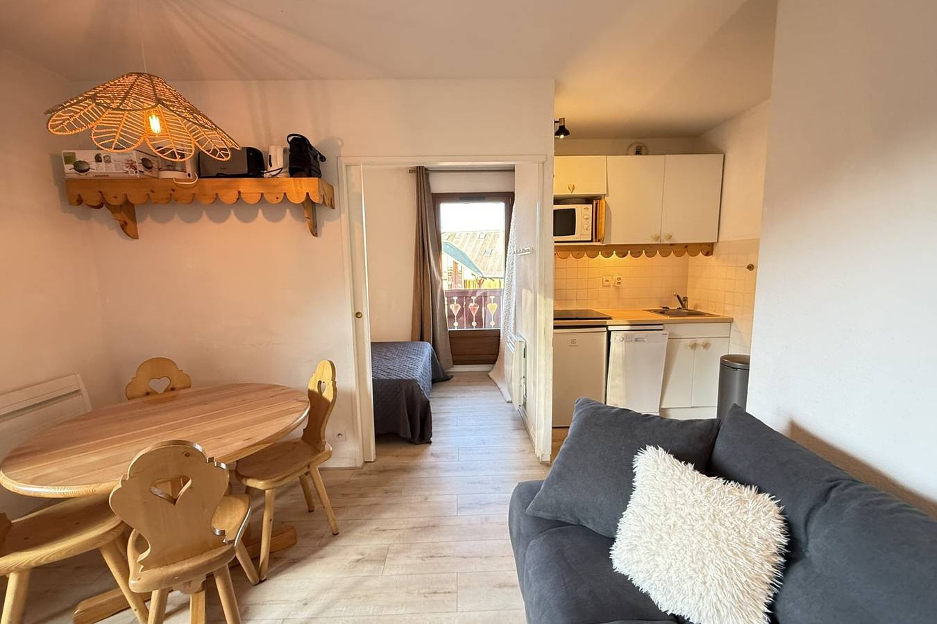 Apartamento entero, Risoul T2 4-6 pers - Balcon piscine sauna in Station de Risoul, Risoul