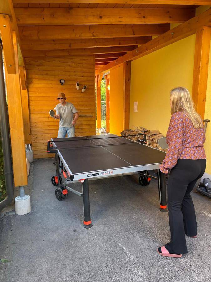 Dreiländerblick, Sauna en tafeltennis en 150 meter van piste in Karawanken und Bachergebirge, Marktgemeinde Arnoldstein
