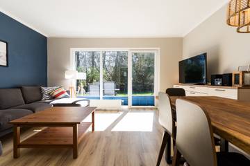 Ferienhaus für 6 Personen, mit Terrasse und Garten in Staberdorf