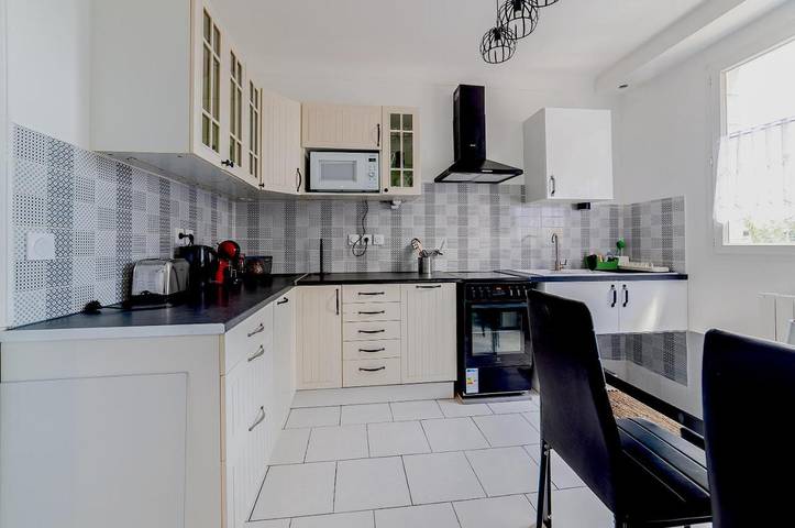 Gîte pour 6 personnes, avec balcon à Creil - 4