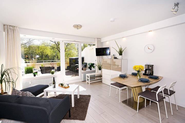 Ferienwohnung für 2 Personen, mit Balkon in Hansa-Park