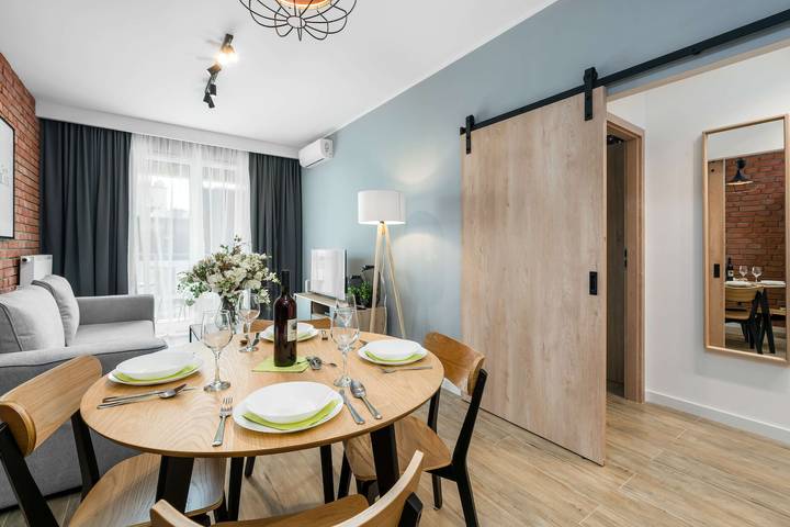 Gîte pour 4 personnes, avec balcon/terrasse à Poznań - 4