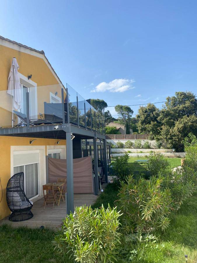 Double Room with Terrace in Bourg-Saint-Andéol, Privas (arrondissement)
