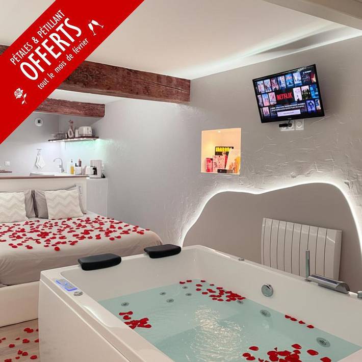 Appartement de vacances pour 2 personnes, avec jacuzzi
