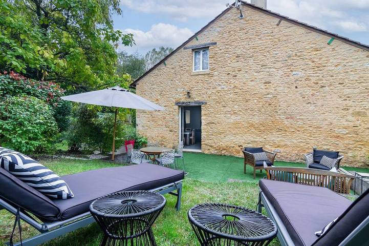 Maison de vacances pour 6 personnes, avec jacuzzi et piscine ainsi que jardin et terrasse - 1