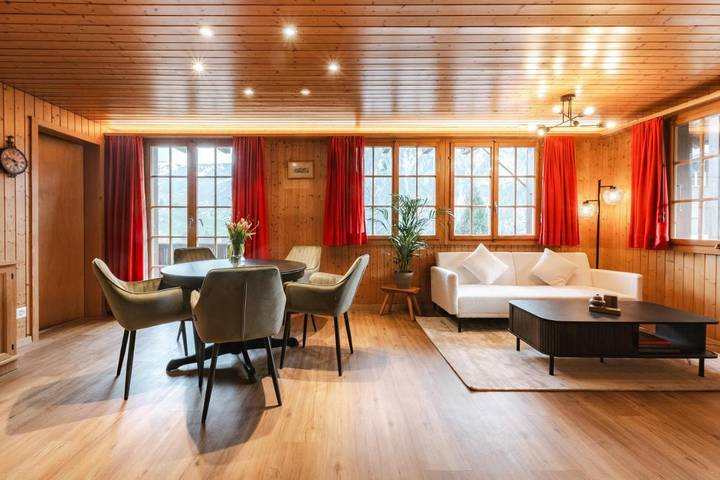 Gîte pour 2 personnes, avec vue et balcon, animaux acceptés à Habkern - 2