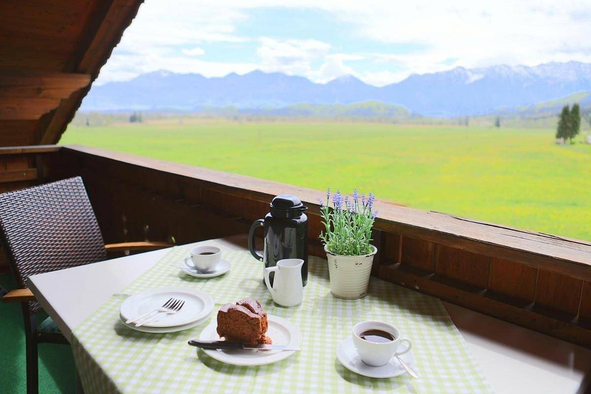 Ganze Wohnung, Two-Bedroom Apartment with Mountain View in Schwaigen, Das Blaue Land