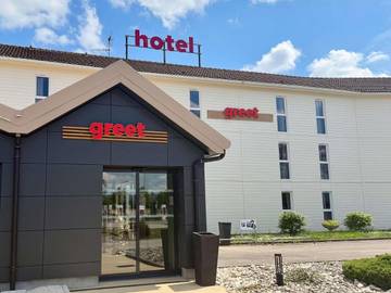 Hôtel pour 2 personnes, avec terrasse et jardin à Longvic