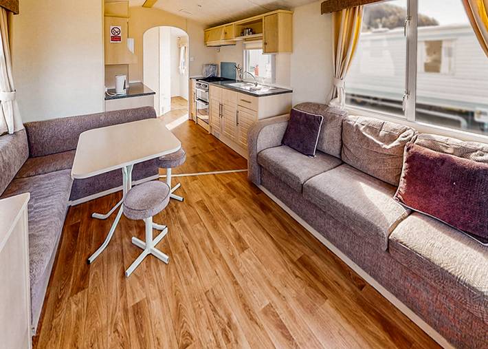 Caravan for 4 people in Cornwall