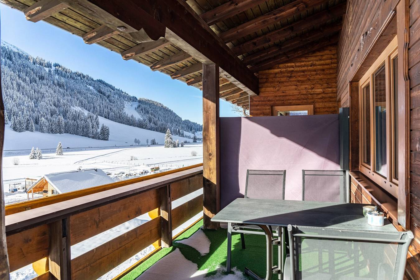 Appartement entier, Appartement 'Gaichtspitze - 8' avec vue sur la montagne, terrasse commune et Wi-Fi in Nesselwängle, District de Reutte