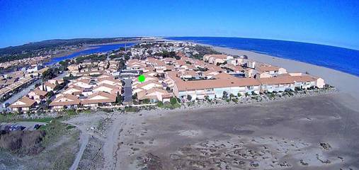 Cottage pour 4 personnes, avec piscine et terrasse, animaux acceptés dans Plage Mateille