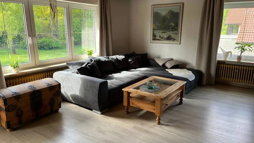 Ferienwohnung für 4 Personen, mit Balkon und Garten in Marktredwitz