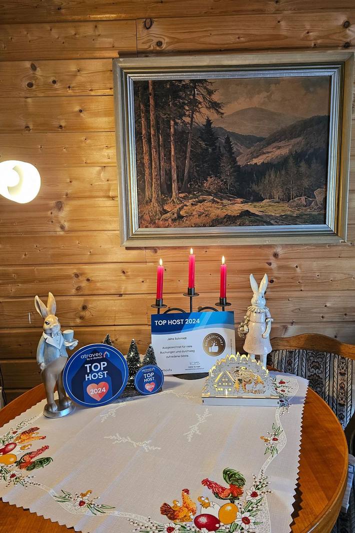 Hütte für 10 Personen, mit Garten und Terrasse sowie Sauna im Thüringer Wald - 3