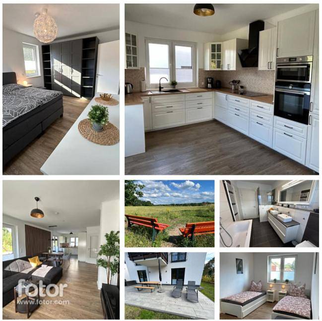 Ferienwohnung für 5 Personen, mit Terrasse und Garten sowie Ausblick in Bestensee