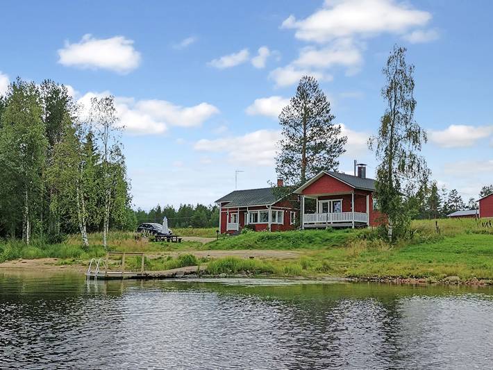 Chalet für 8 Personen, mit Terrasse und Sauna in Lappland