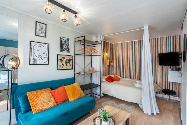 Appartement de vacances pour 2 personnes, avec Jardin