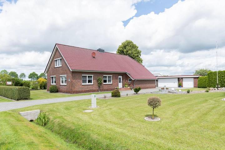Ferienwohnung für 4 Personen, mit Terrasse und Garten in Hesel - 3