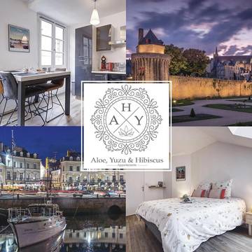 Gîte pour 4 personnes, avec vue, animaux acceptés dans Marche Sur La Place Des Lices Vannes