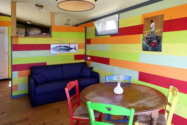 Gîte pour 4 personnes, avec Terrasse et Vue dans Phare de la Pointe des Chats