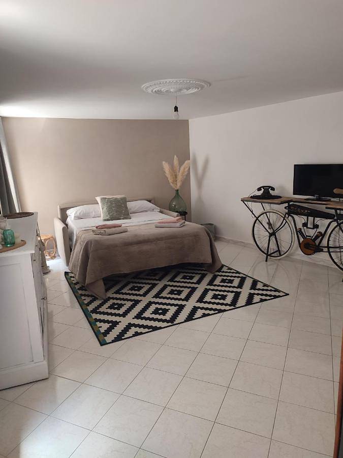 Gîte pour 4 personnes, avec terrasse et vue dans Santopadre