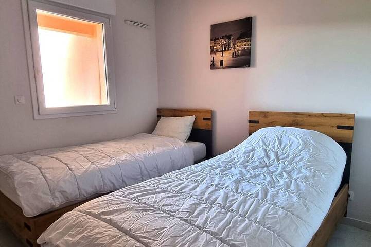 Ganze Wohnung, Banyuls T4 mit Klimaanlage und Parkplatz nahe am Strand in La Côte Vermeille, Banyuls-sur-Mer