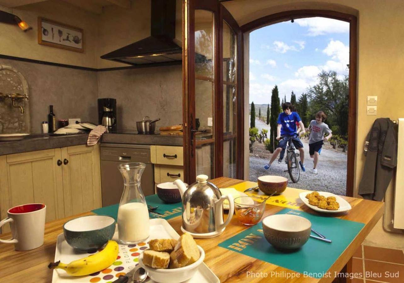 Gîte au Milieu des Vignes in Tuchan, Parc naturel régional Corbières-Fenouillèdes