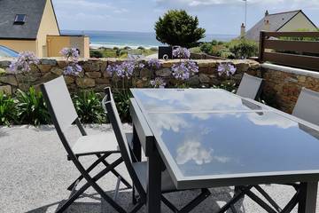 Gîte pour 4 personnes, avec terrasse et jardin à Telgruc-sur-Mer