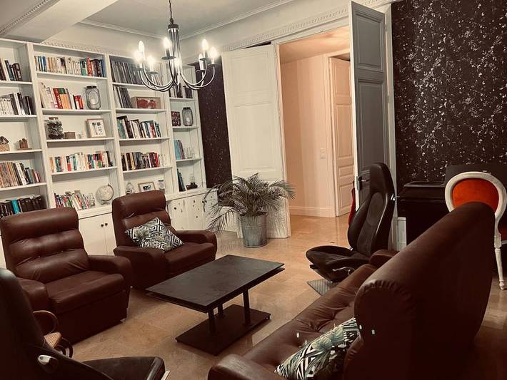 Maison de vacances pour 14 personnes, avec piscine et balcon