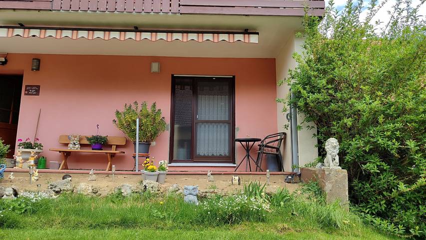 Ferienwohnung für 2 Personen, mit Balkon und Balkon/Terrasse im Taubertal