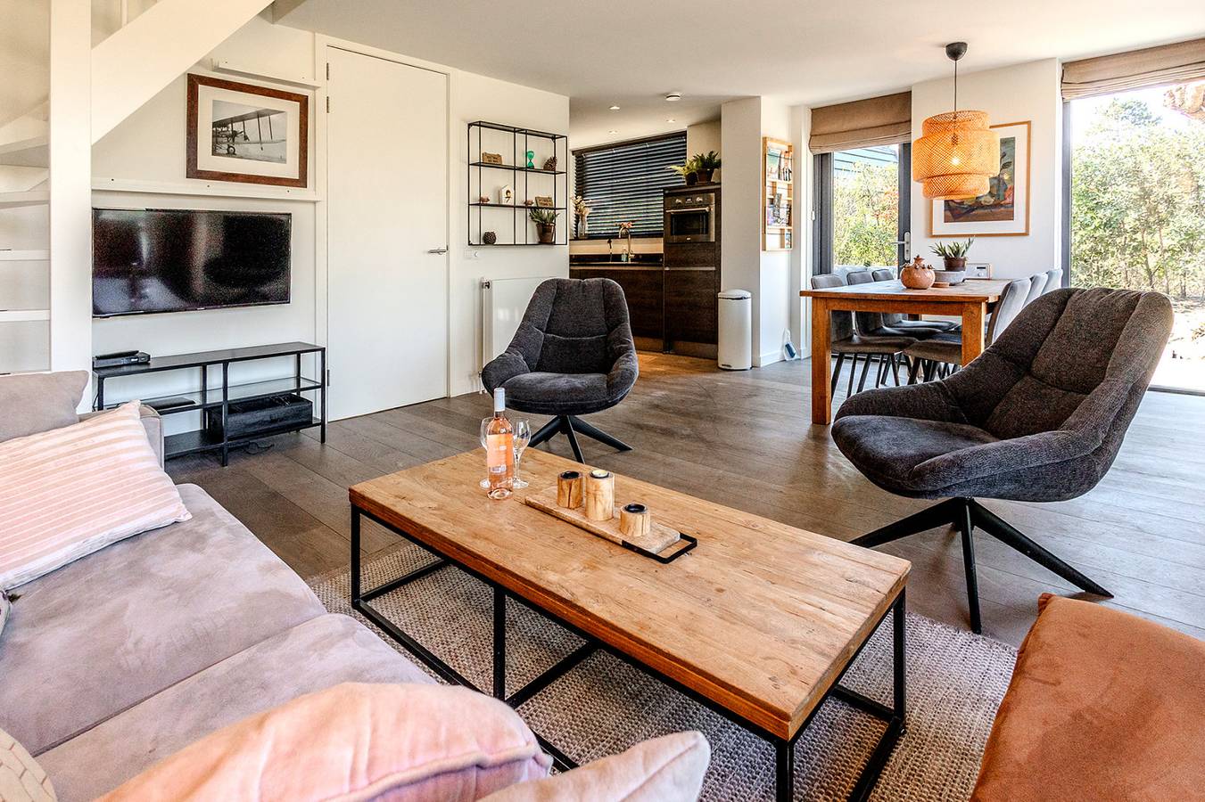 Luxuriöse Dünenvilla für 6 Personen mit Sauna und Kamin in Egmond aan den Hoef, in Strandnähe in Egmond aan den Hoef, Noord-Holland - Nordseeküste