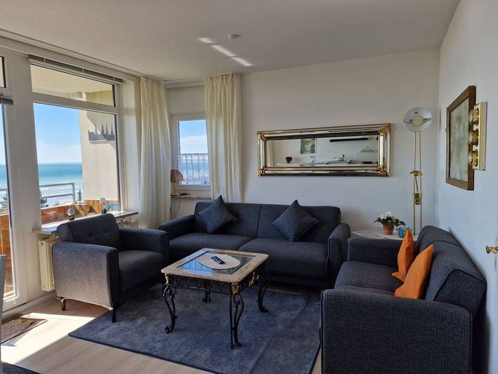 Ferienwohnung mit Meerblick für 4 Personen, mit Balkon in Schleswig-Holstein