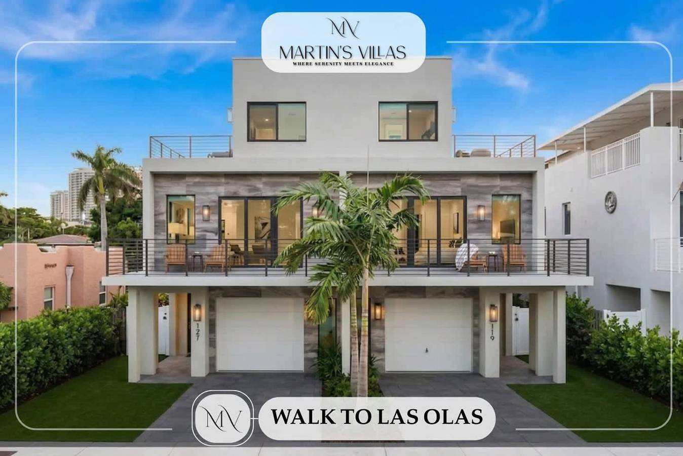 Luxury Paradise walk to Las Olas -5 mins to Beach in Fort Lauderdale, Broward County