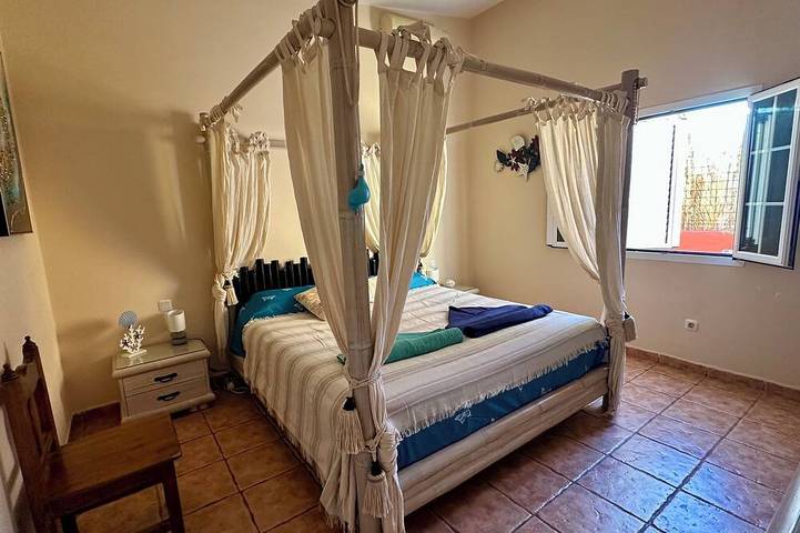 Villa rustica con piscina privada cerca del mar - Capacidad 9 personas in Tuineje, Fuerteventura