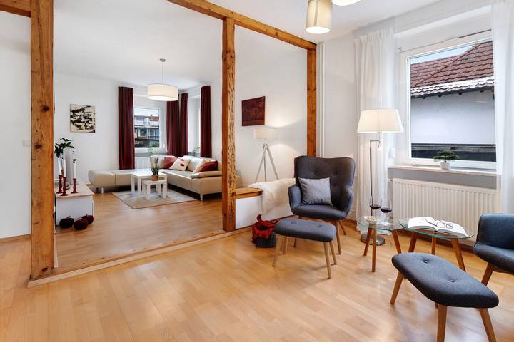 Ferienwohnung für 4 Personen, mit Balkon - 1