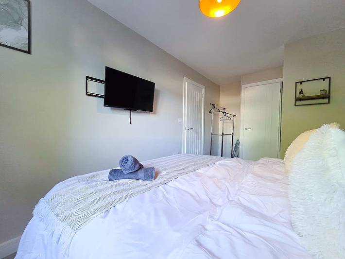 Location de vacances pour 5 personnes, avec jardin à Merthyr Tydfil