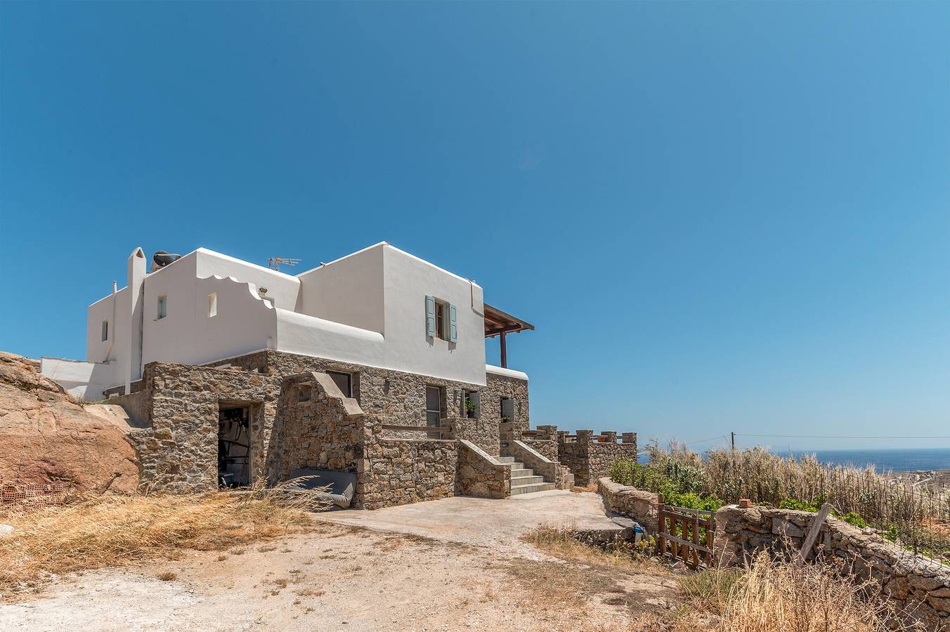 Landhaus 'Anastasias Studios' mit Meerblick, Wlan und Klimaanlage in Mykonos