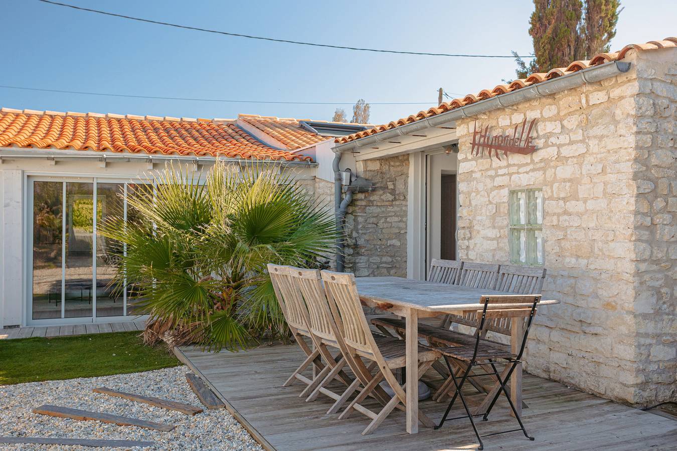 Casa de Vacaciones 'L’hirondelle' con Terraza Privada, Jardín Privado y Wi-Fi in Saint-Denis-d'Oléron, Côte de Beauté