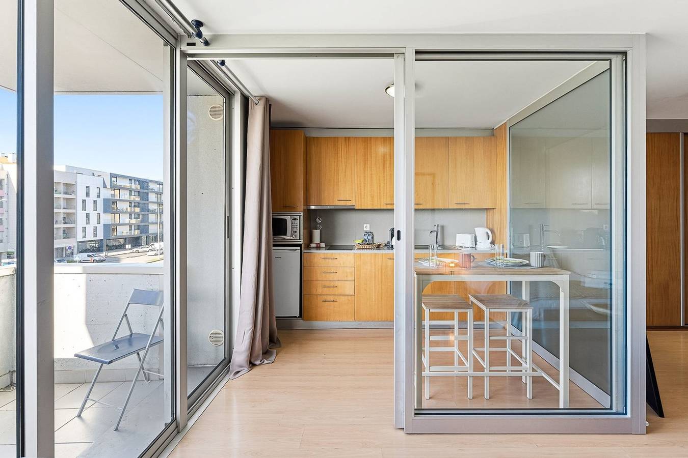 Apartamento entero, Guestready – Estúdio Aconchegante com Varanda in Aveiro, Distrito de Aveiro