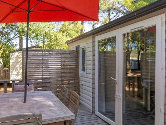 Camping Les Maraises - Mobilheim 6 personen - Mobilheim für 4–6 Personen, Anreise samstags in Saint-Martin-de-Ré, Ile de Re