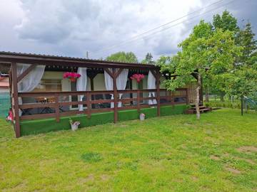 Camping für 6 Personen, mit Terrasse und Garten in Ermland-Masuren