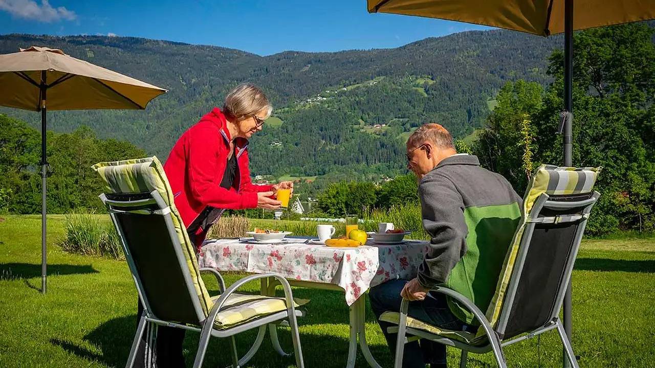 Appartement de vacances entier, Ferienwohnung für 4 Personen (40 m²) in Ossiach in Ossiach, Bezirk Feldkirchen