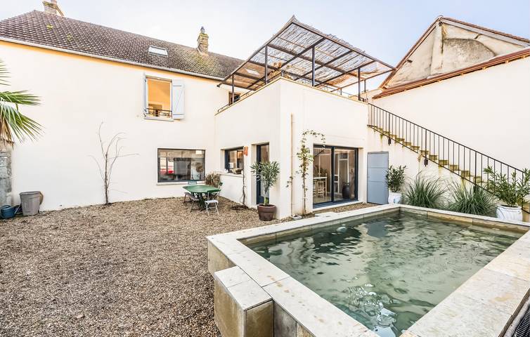 Location de vacances pour 10 personnes, avec piscine et terrasse dans Parc naturel régional du Vexin Français - 2