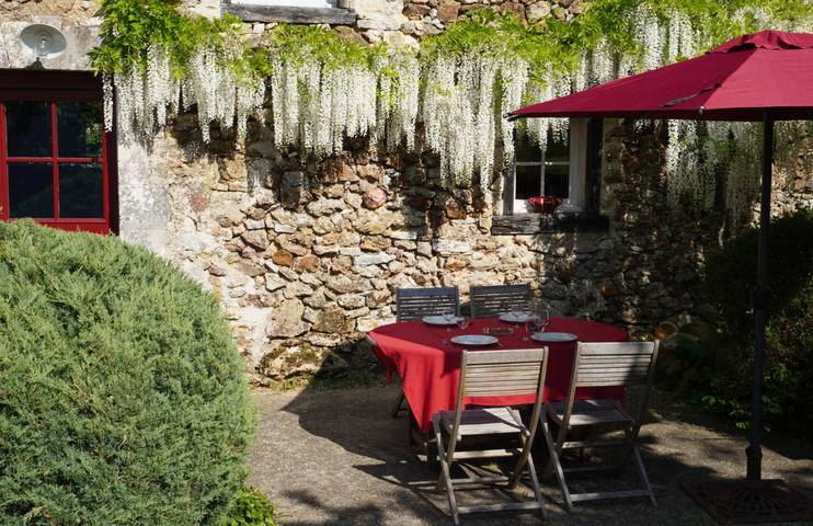 Gîte pour 7 personnes, avec jardin, animaux acceptés à Sceau-Saint-Angel