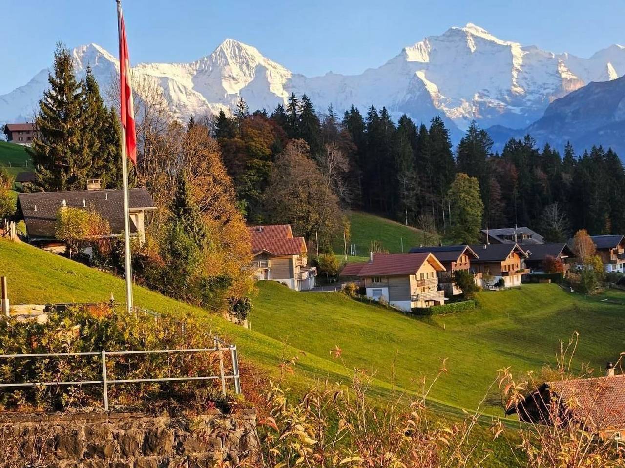 Ganze Wohnung, Chalet Friedheim in Beatenberg, Thunersee