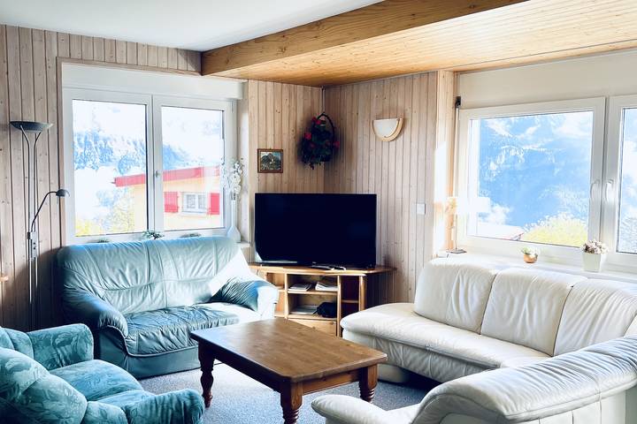 Ganze Ferienwohnung, Haus Wogesa (Charmingstay) - 3.5-Zimmerwohnung Urs in Flumserberg, Flums