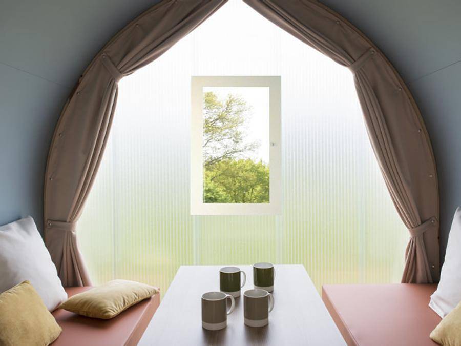 Camping Le Moulin Du Roy - Bungalowzelt 4 personen - Coco-sweet - 2 Schlafzimmer - 16m² in Revel, Lauragais