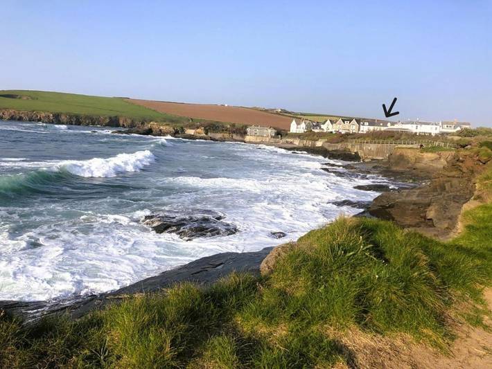 Holiday rental for 11 people, with garden and view, with pets in Trevone