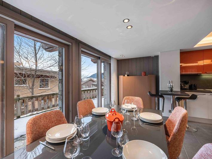 Apartamento entero, Apartamento de diseño en el centro de Moriond, hasta 6 personas in Courchevel 1650 (Moriond), Saint-Bon-Tarentaise