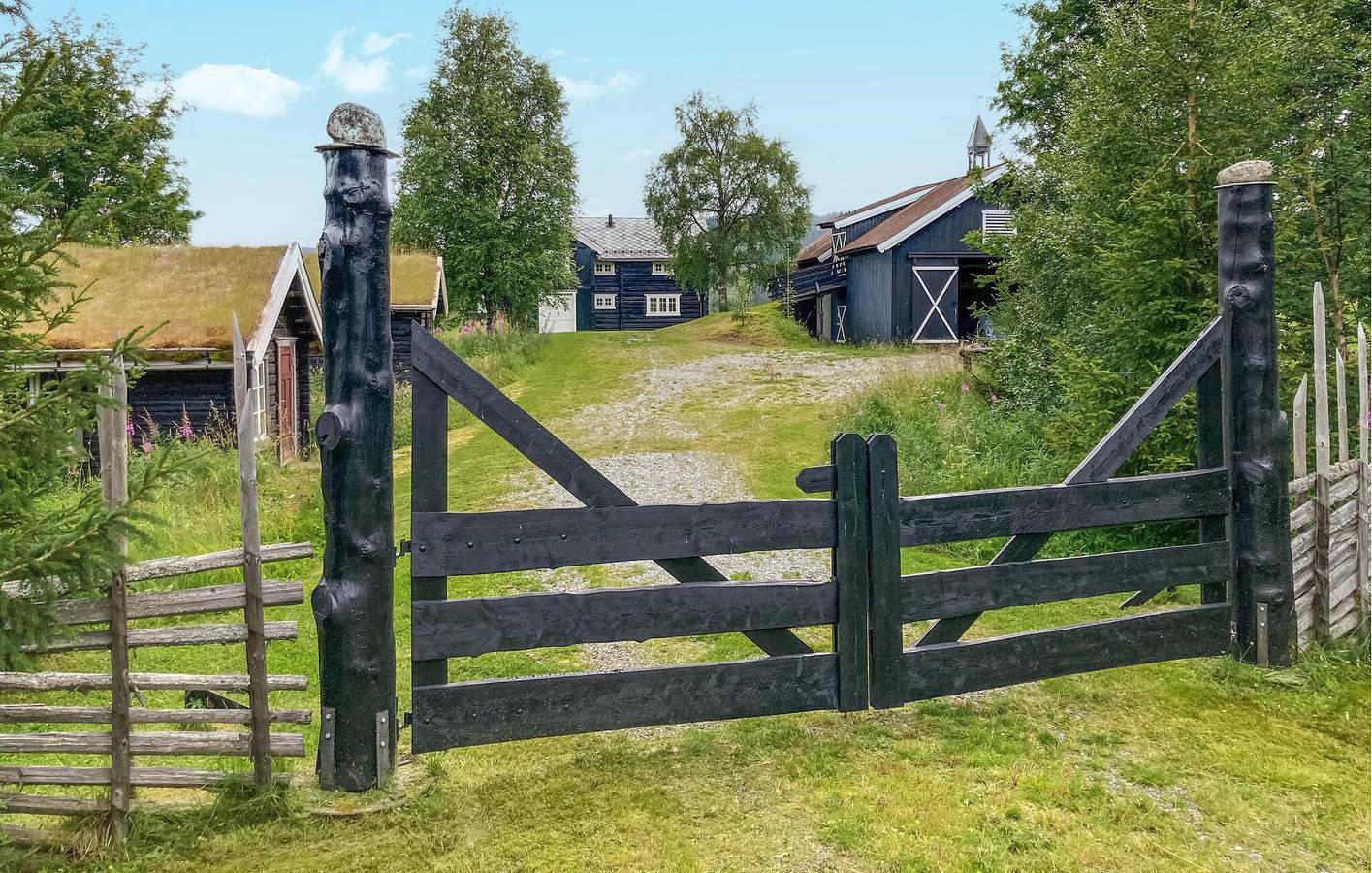Ferienhaus für 8 Personen mit Garten in Gausdal